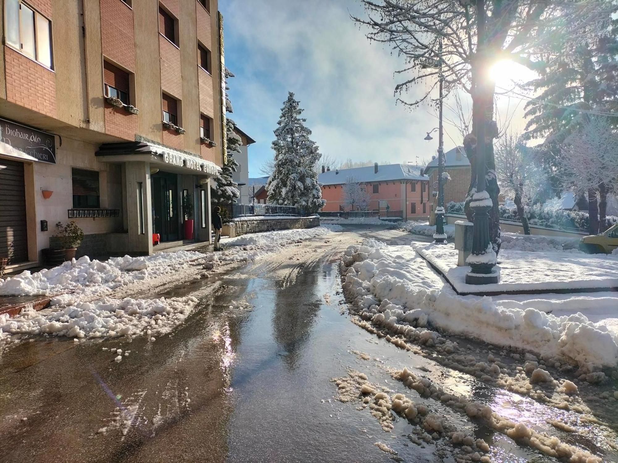 Grand Hotel Europa Rivisondoli Centro Esterno foto